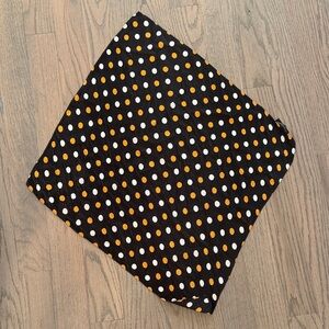 Zara Black Polka Dot Scarf